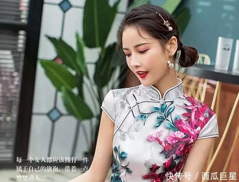 『 矜持』这样穿,让你美的含蓄又矜持!,淑女高端真丝旗袍