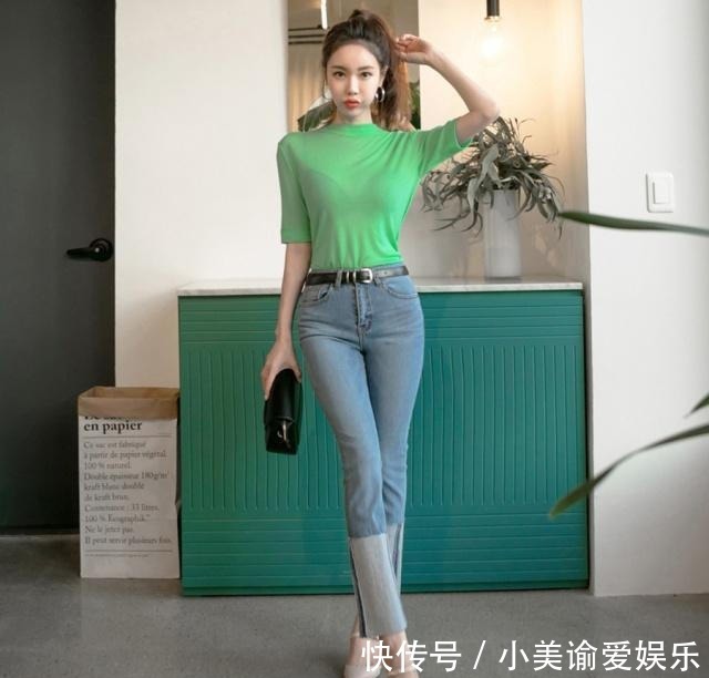  [女人]小脚牛仔裤，简约外形靓丽百搭，精致线条身材秀出女人美！