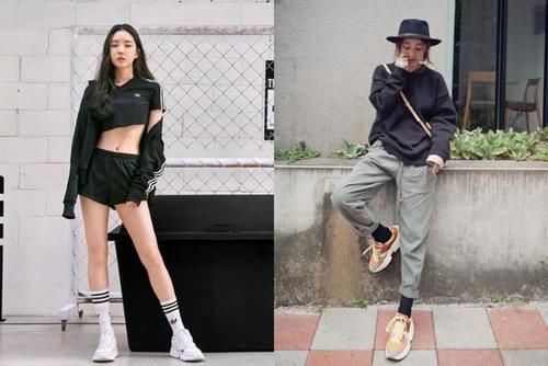  球鞋：不用修图也能显瘦又增高这3种球鞋穿搭法连短粗腿都能变细直美