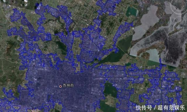 「徐州」江苏建成区面积最大的五座城市，南京第一，徐州也不小