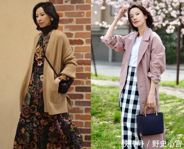  『博主』中年女性怎么打扮比较得体？学学这位博主的穿搭，得体又不失个性