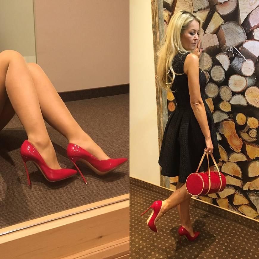 尖头高跟鞋为你的性感加分