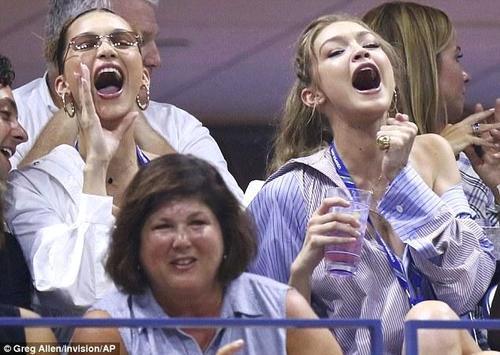 吉吉·哈迪德和贝拉·哈迪德两姐妹同出现 妹妹身材曲线完胜