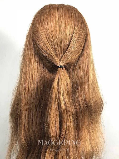 简单又好看的盘发，让你气质倍增