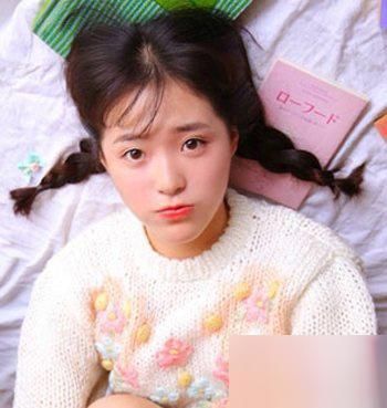 头发不是很长怎样扎出比较有气质的头发！