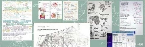  『借来』学霸的笔记原来长这样……网友：期末了我想借来复习！