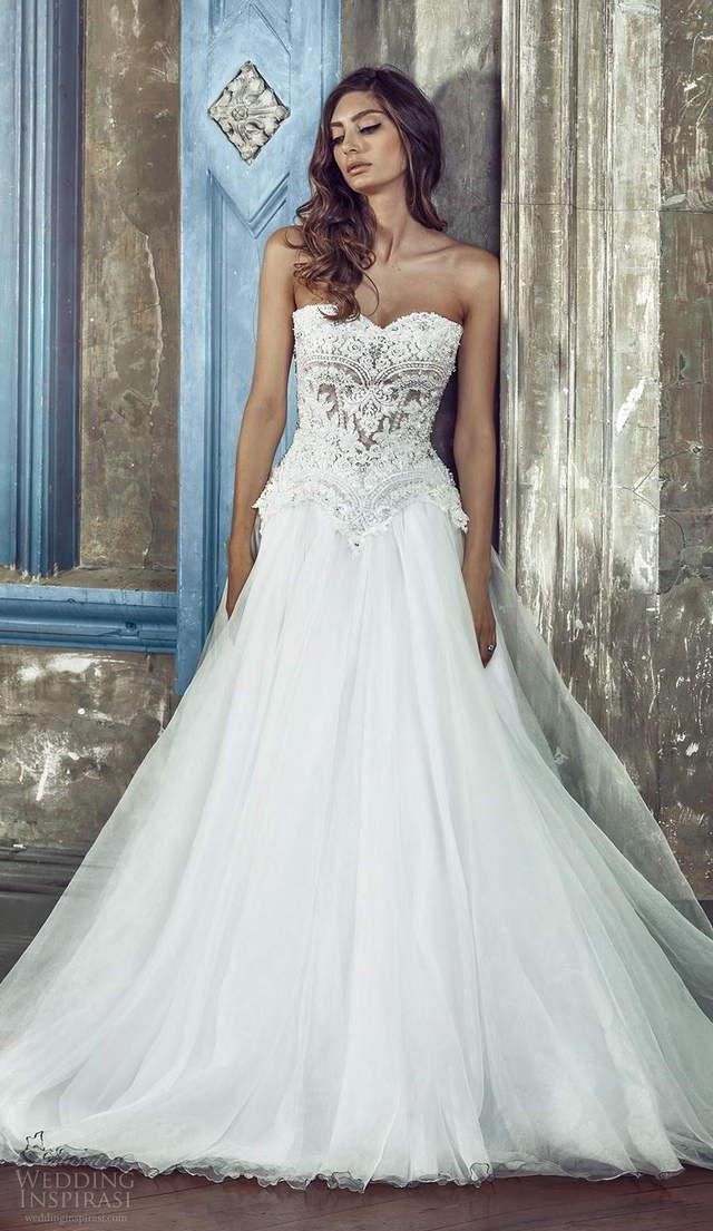  「系列」Nektaria 婚纱系列 垂坠华丽婚纱带给新娘好心情