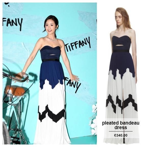 林依晨台北活动穿三千长裙甜美依旧，100多万的珠宝才是重头戏