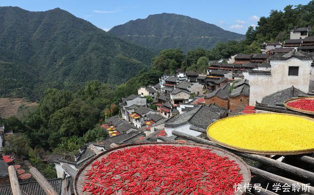 「青年眼中的世界」挂在山崖上的篁岭古村