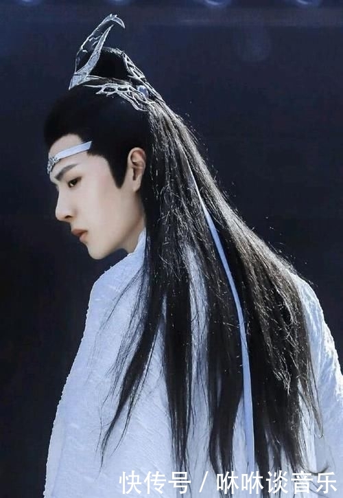 「绿头」陈情令苏涉扮演者透露王一博发套掉了,半绿头的蓝忘机吓到大家