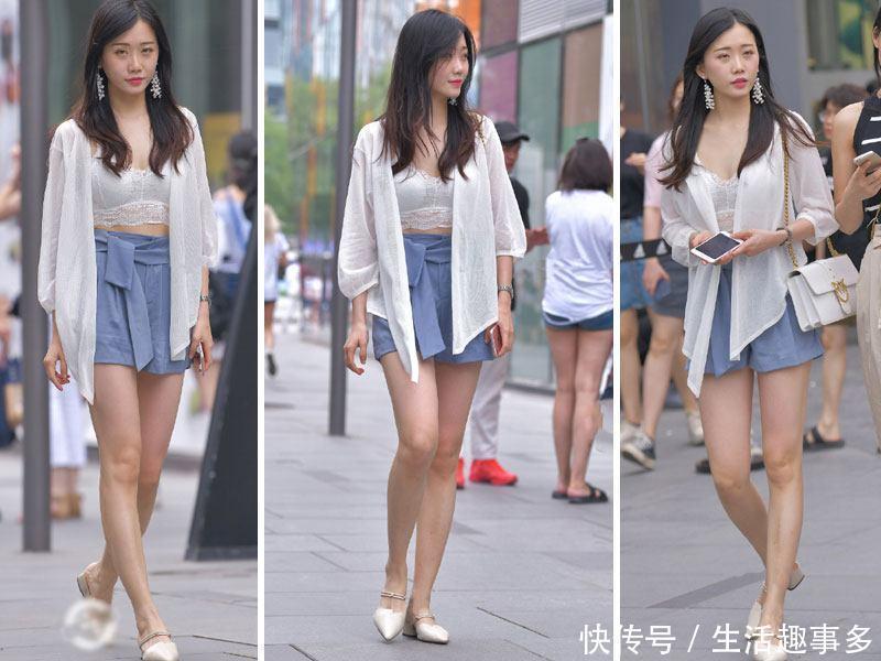 这样穿上大街你敢吗? 外套穿了和没穿一样, 网友: 给力