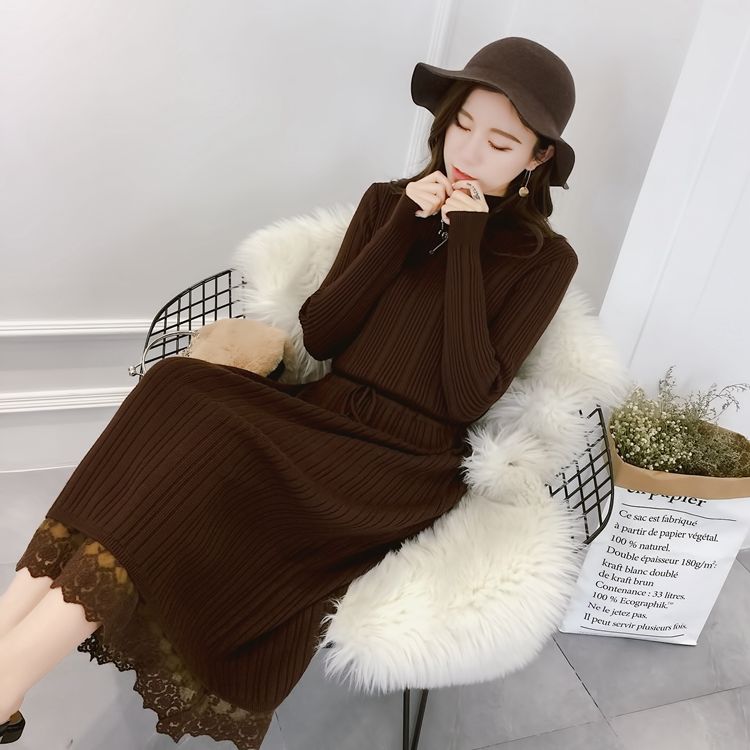 去年的秋装别穿了!今年流行穿“毛衣裙”时髦减龄又提气质