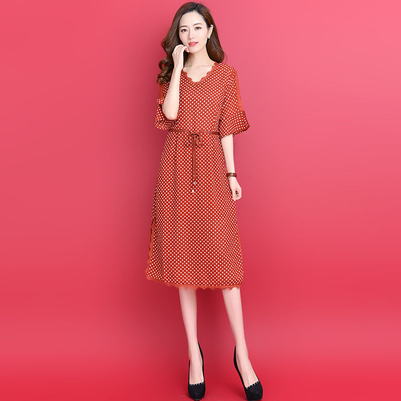 不到1米6的女子有福了!新上的棉麻“秋”裙，不穿高跟鞋也显高