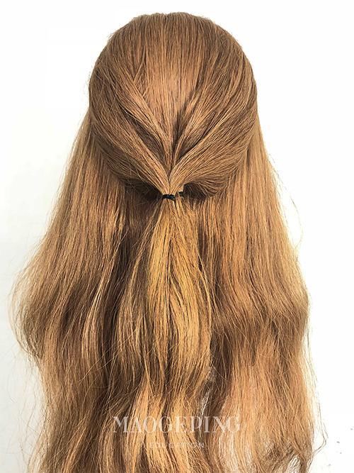 简单又好看的盘发，让你气质倍增