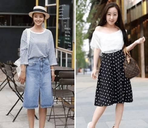 屁股大“肉多”的女人，常穿这3种半身裙，满满都是女人味!