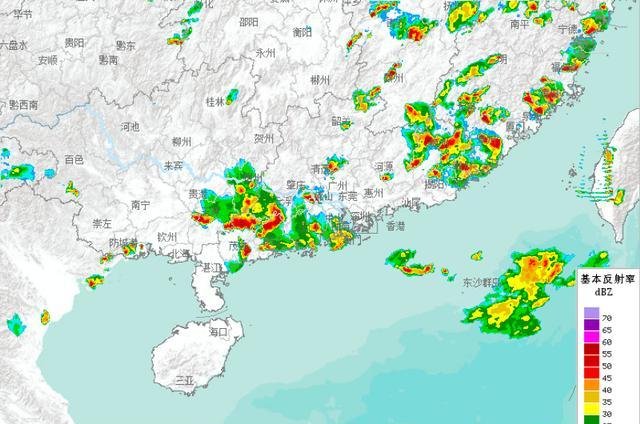 广东 广西 福建突发！下列暴雨来袭！中到大雨暴雨将分布如下