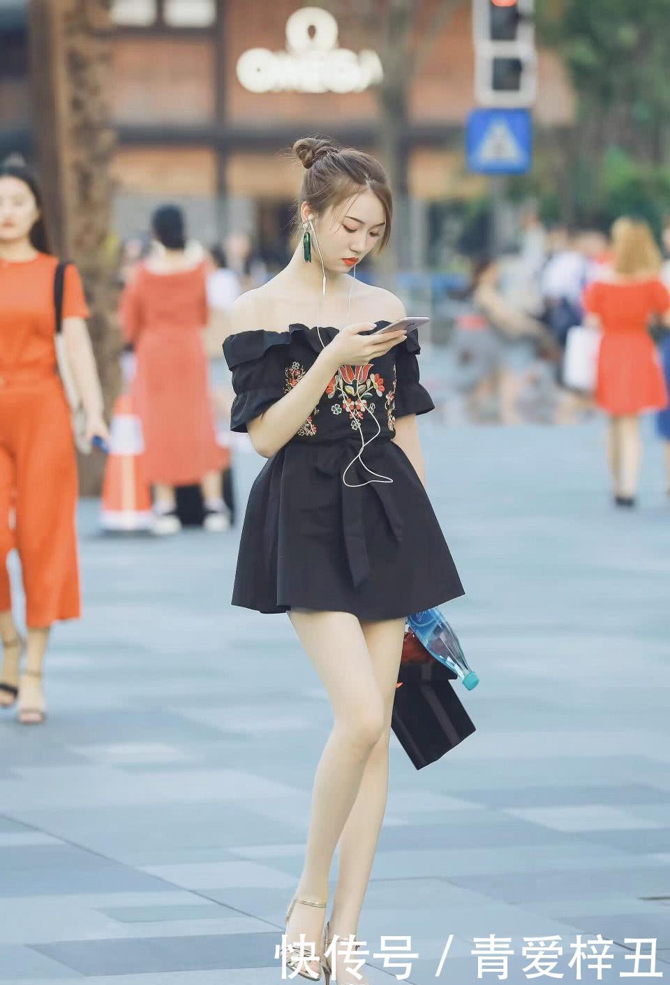 『 勾勒』精心打扮下勾勒不凡女神气质!,街拍:阳光下的高颜值小姐姐