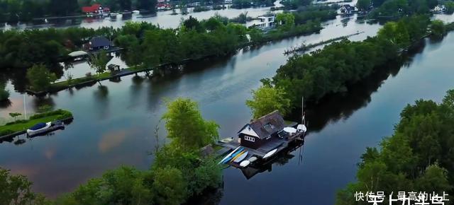 荷兰@极度独特的五个地球景观!荷兰的“湖上岛屿”,一座岛就是一个家