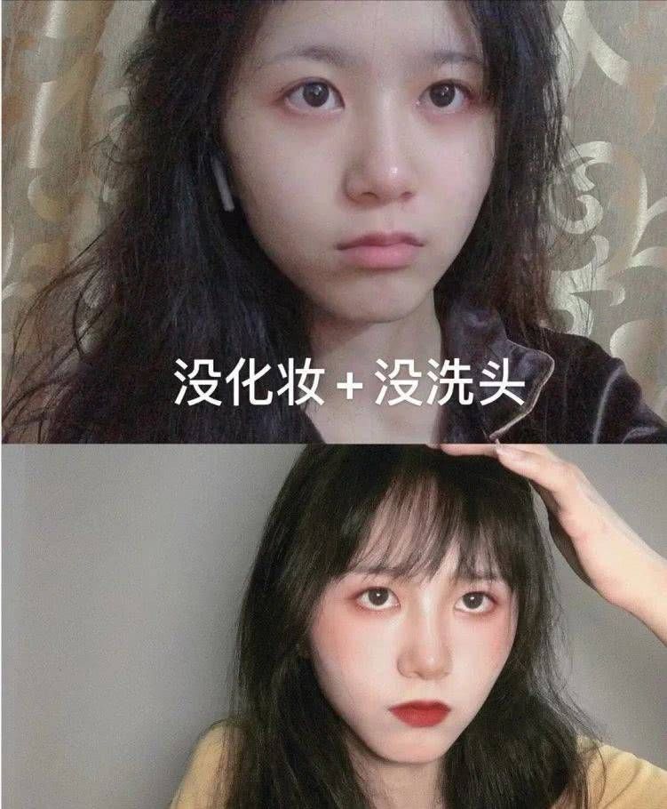  [彭于晏]图片：女孩们的痴迷思维，化妆前找对象很好。化妆后，我想我可以试试彭于晏