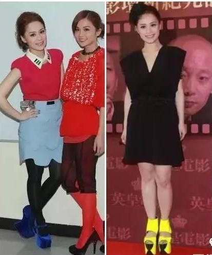 杨颖的20cm高跟鞋，范冰冰的厚底鞋，都不如她的鞋