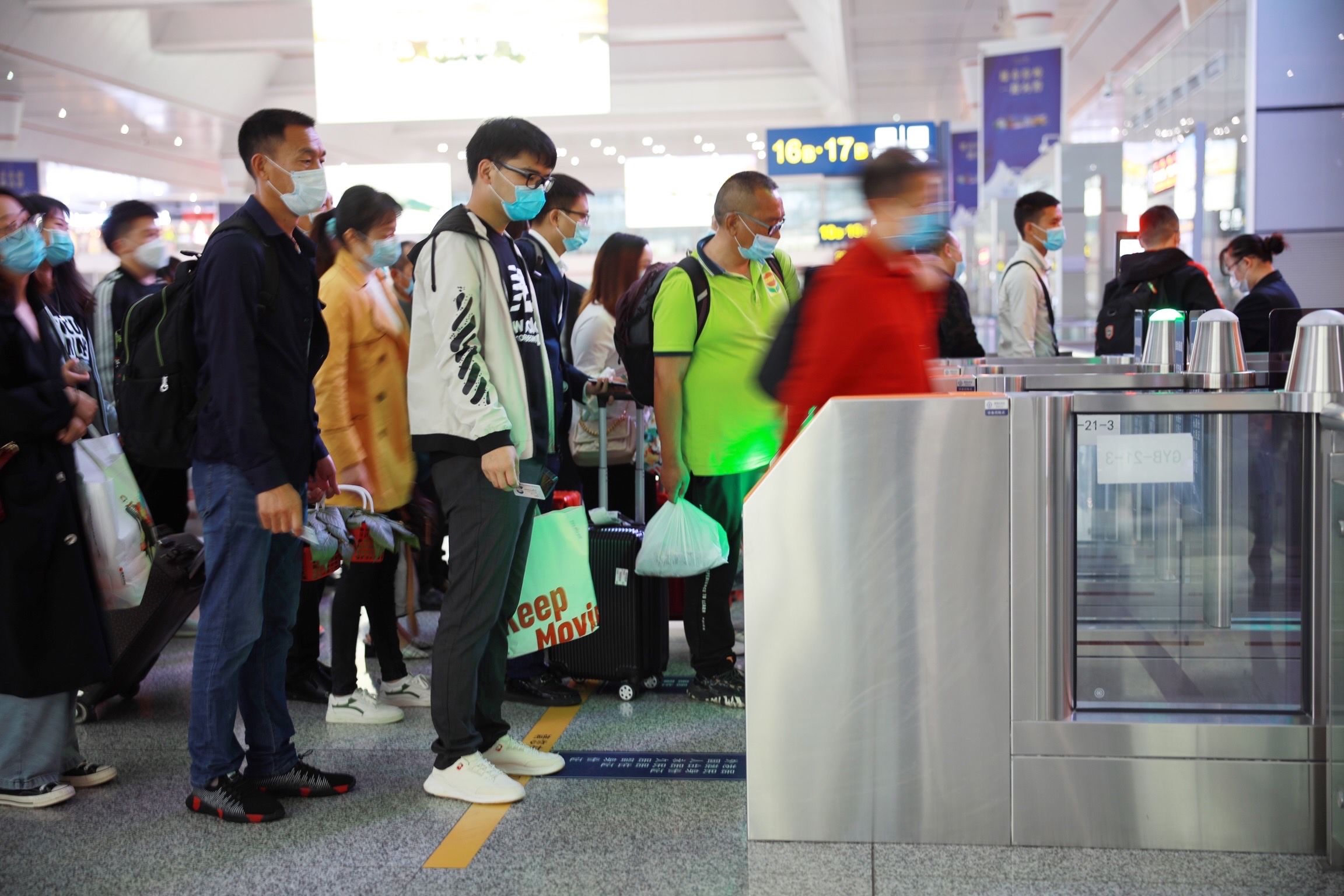  #客运#贵阳铁路客运发送量恢复明显