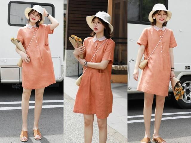 夏季穿裙子配拖鞋竟这么好看，照着穿时髦一整季！