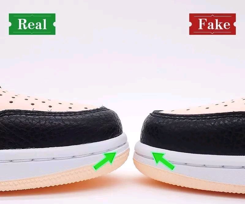  #黑粉#Aj1黑粉脚趾高风险？真与假的比较有多真实？