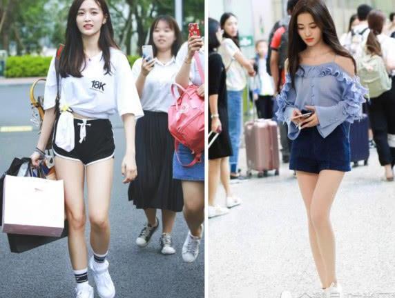 当23岁吴宣仪撞上24岁鞠婧祎，终于见识到的真正“盛世美颜”