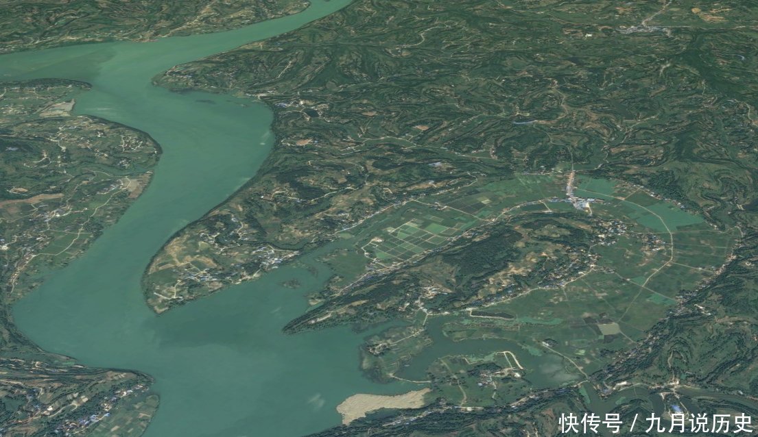  来回都顺@长江最惨支流，60公里被截断三次，河道直接缩短50多公里