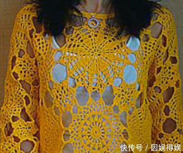  手工■优雅又减龄！多款手工钩编的彩色镂空裙衫，中青年女性的最爱