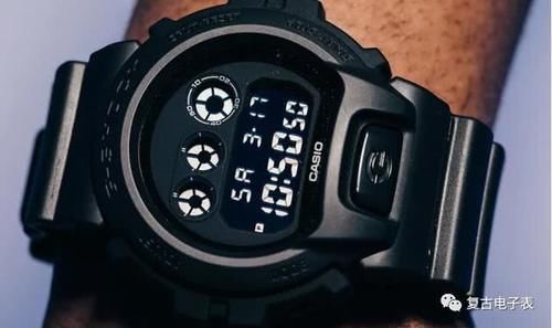  内面表带：CASIO复古风DW6900LU——G-SHOCK35周年纪念版