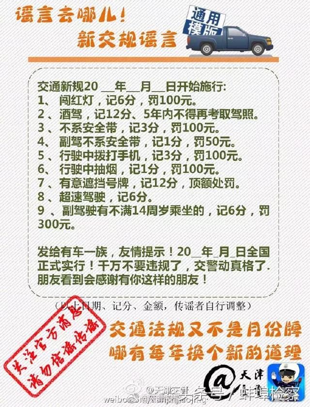 辟谣车上没灭火器罚200扣6分!朋友圈爆款谣言你看过几个