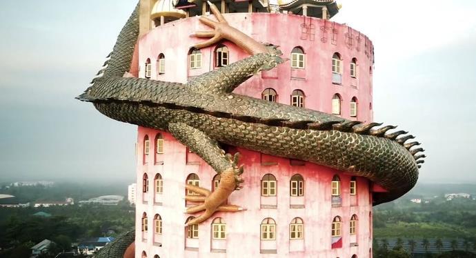 被巨龙缠绕的“神秘”寺庙:拒绝成为旅游景点,建造历史仍是谜!