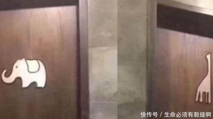 景区最“奇葩”的厕所，让游客分不清男女厕，网友：画蛇添足！