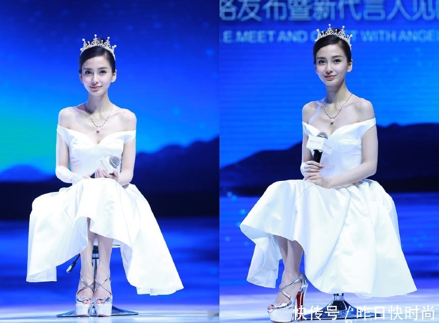 杨颖钟爱高跟鞋，可这高度我保证你一双都驾驭不了