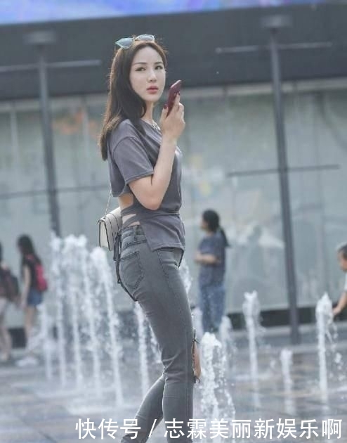  『气质』青春灵动的牛仔裤美女，展现女性年轻气质！