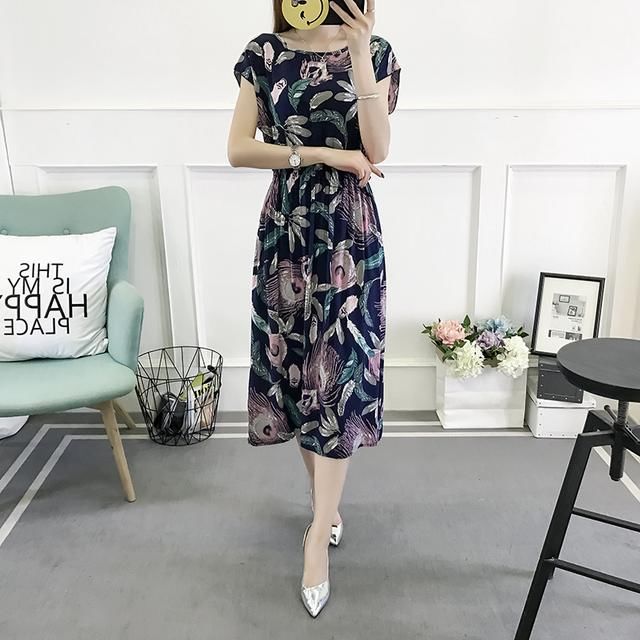 你不会只把“棉绸裙”当睡衣穿吧,这么好看的裙子,那真是浪费