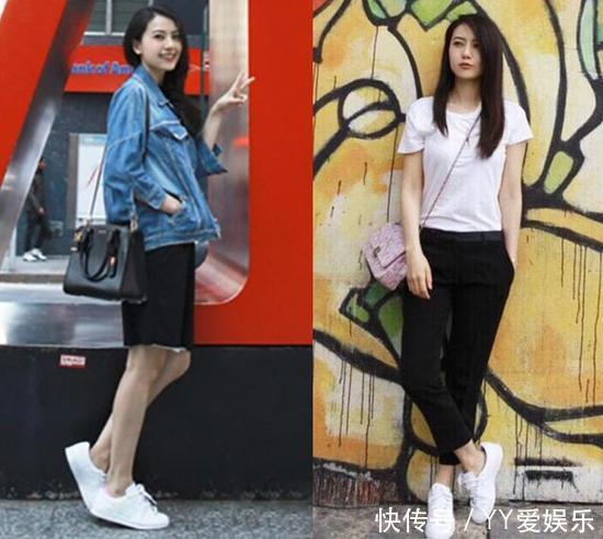 离开高跟看女神，赵丽颖尴尬身材55分！