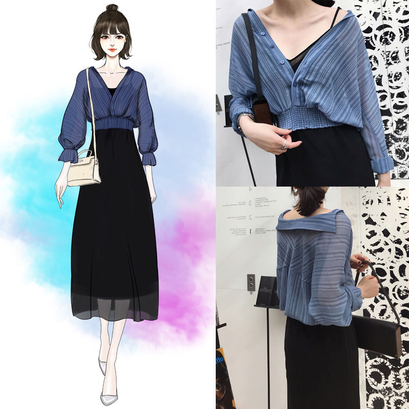 老婆虽然矮胖，但她会搭配!瞧她穿这裙子套装，没人相信她1米5