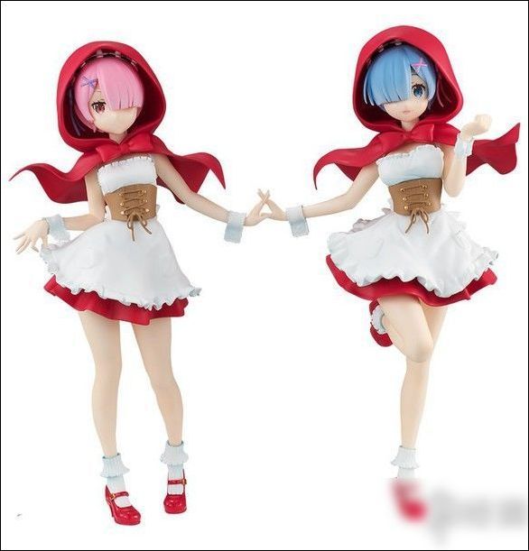 《从零开始的异世界生活》人气角色雷姆小红帽手办