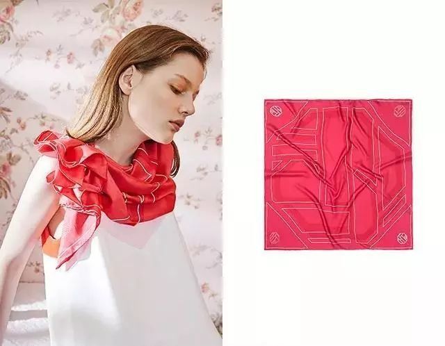 一条丝巾,拯救你无聊的穿搭