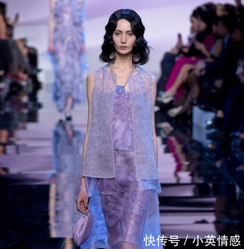2018流行紫外光色，阿玛尼秀场的紫霞仙子们，让你惊艳了吗