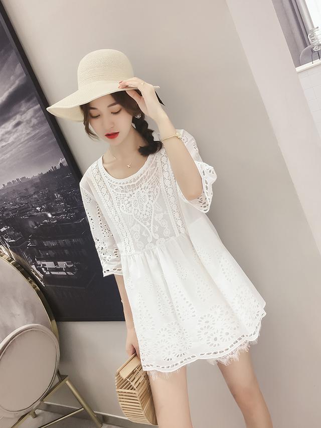 既温柔又甜美的蕾丝衫，这样穿吸睛指数爆表哦！