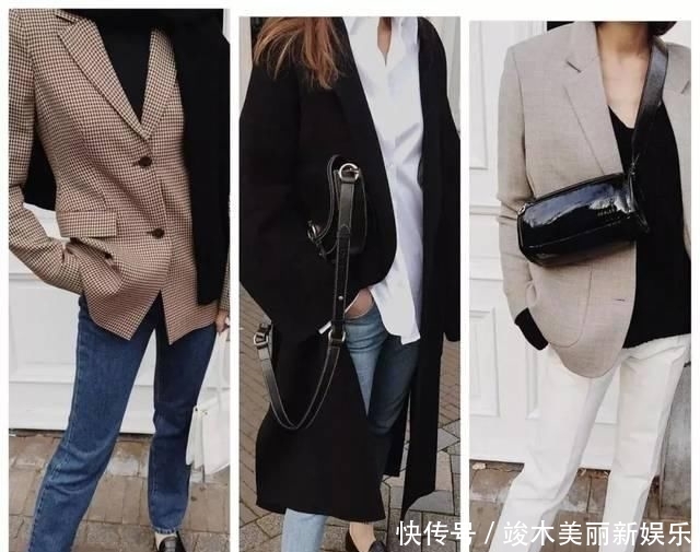 『大气』女人再寒酸，春天也尽量少穿卫衣，学学她的搭配，知性大气！