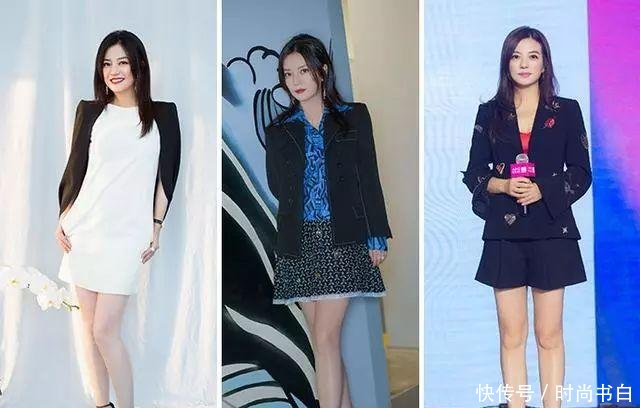 江疏影和杨幂都靠着这身拼装西装重回18岁，你的巅峰在哪里？