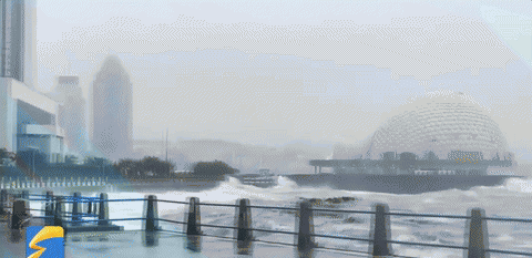 昨晚“利奇马”登录山东都干了什么？真的一天降了9500个大明湖吗