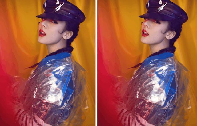 女神们扎堆穿透明塑料袋比美,热巴撩,何穗仙,她们奇葩!