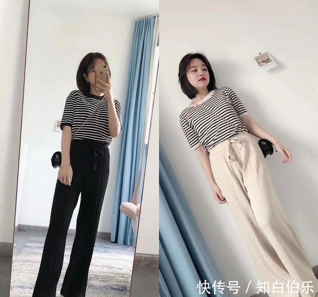 图中小姐姐@夏日基础款单品怎么搭配出时尚感？照着穿，想不美都难！