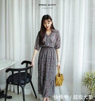  『碎花』碎花裙太老气？选对颜色、穿对款，秒变优雅小仙女