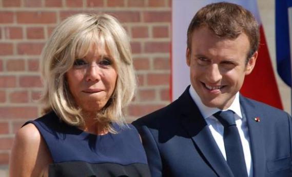 法国第一夫人换发型,剪了刘海还染了头发,网友:不像65岁